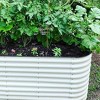 Vego Garden 9-in-1 Modular Rectangular Metal Outdoor Raised Garden Bed 42"x78"x32" - 3 of 4