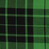plaid black & green