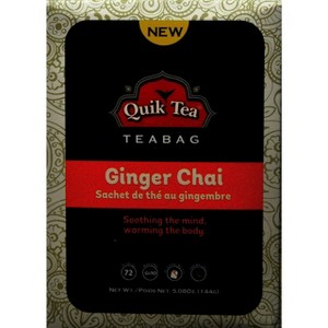 Quik Tea Ginger Chai 72 bags - 1 of 4