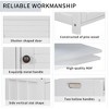 AndMakers 43.5 in. Bedroom Bench with 3 Doors - 3 of 4