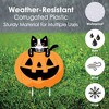 Big Dot of Happiness Halloween Pets - Lawn Decorations - Outdoor Cats and Dogs Party Yard Decorations - 10 Piece - 4 of 4