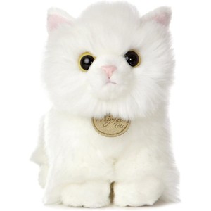 Aurora® Miyoni® Tots Angora White Kitten 7" Inch Stuffed Animal Cat - 1 of 3