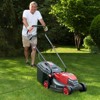Tangkula Electric Lawn Mower 2-in-1 Versatile Corded Lawn Mower with Grass Collection Box 12 AMP Motor Red - 3 of 4