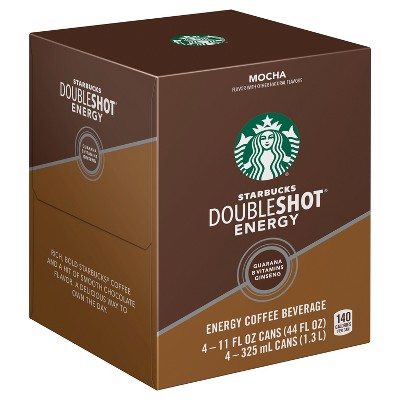 Starbucks Doubleshot Energy Mocha - 4pk/11 fl oz Cans