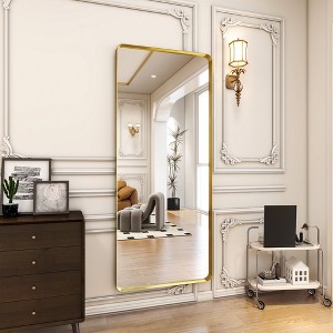 BEAUTYPEAK Rectangle Full Length Mirrors - 1 of 3
