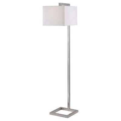 Kenroy Home Floor Lamp  - Brushed Steel