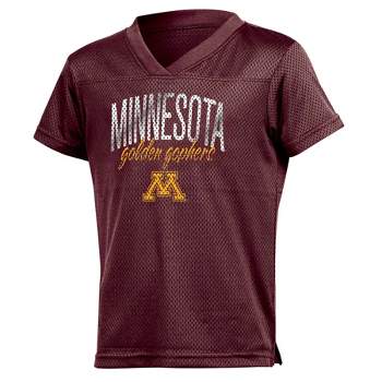 NCAA Minnesota Golden Gophers Girls' Mesh T-Shirt Jersey