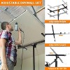 Drywall Lift 16 FT, Drywall Jack Lift for Ceiling, 360° Adjustable Drywall Panel Hoist, 150LBS Heavy Duty Drywall Lifter, Foldable Sheetrock Lift - 3 of 4