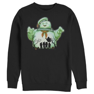 Men's Ghostbusters Halloween Stay Puft Marshmallow Man Sweatshirt - 1 of 4