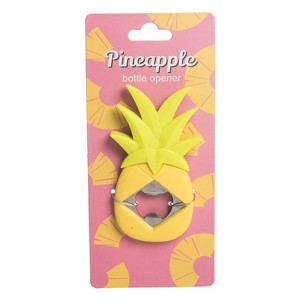 Beachcombers 4.5" SILICONE PINEAPPLE BOTTLE OPENER - 1 of 1