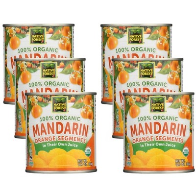 Native Forest 100% Organic Mandarin Orange Segments - Case of 6/10.7 oz