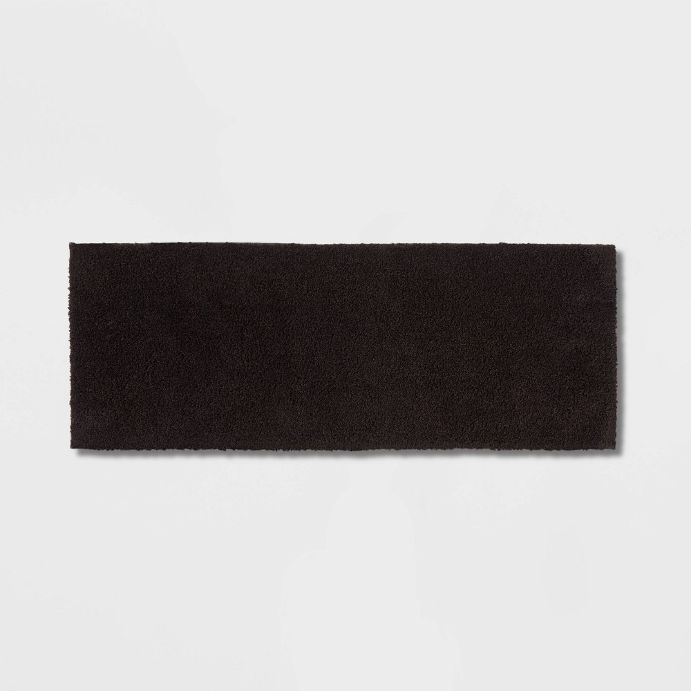  Antimicrobial Bath Runner Washed Black