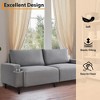 Modern Sofa, 80in Couch- Comfy Sofa with Cup Holders, Deep Seat Sofa Couch for Living Room - 4 of 4