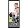 PosterPalooza | Panoramic Decor Black Picture Frame - UV Acrylic, Foam Board Backing, Hanging Hardware - 2 of 4