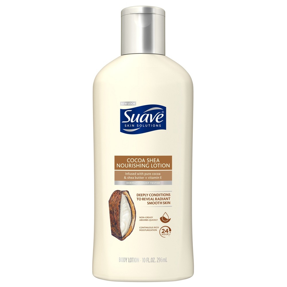 UPC 045893072482 product image for Suave Skin Solutions Smoothing with Cocoa Butter and Shea Body Lotion 10 oz | upcitemdb.com