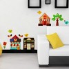 Slickblue Cartoon House Collection Wall Decals - Fun Vinyl Stickers for Kids' Rooms, Living Room, and More - 2 of 3