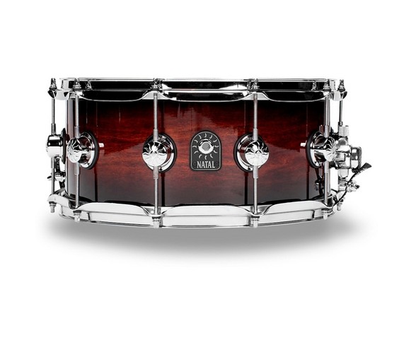 Natal Drums Cafe Racer Exotic Tulip Snare Drum 14 x 6.5 in. Exotic Burst
