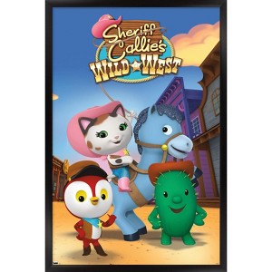 Trends International Disney Sheriff Callie - Howdy Framed Wall Poster Prints - 1 of 4