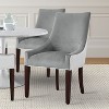 NicBex Dining Chair with Soft Cushion & Wood Legs Upholstered Polyester Fabric Dining Room Furniture Side Chair - 4 of 4