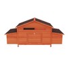 Wooden Chicken Coop Outdoor, Hen House Poultry House with Nesting Boxes, Asphalt Roof Chicken Cage with Openable Roof, Rabbit Hutch for Small Animals - 3 of 4