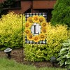 Briarwood Lane Everyday Garden Flag 12x18 For Outdoor Sunflowers Monogram L Garden Flag Flags For Outside - 4 of 4