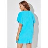 Swimsuits for All Women's Plus Size French Terry Lightweight Cover Up Tunic - image 3 of 4