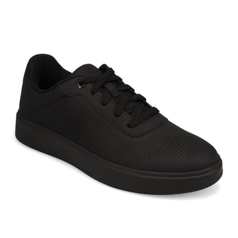 Dockers Mens Ignite Casual Lace Up Sneaker, Black Mono, Size 8