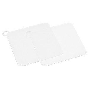 Unique Bargains Silicone Anti-Odor Kitchen Bathroom Floor Drain Cover 2 Pcs - 1 of 4