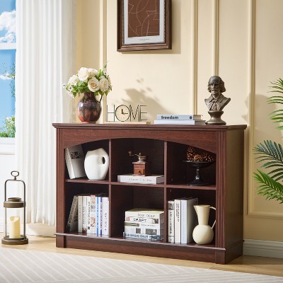Bookcase and Kids Bookshelf, Storage Cabinet with Wooden Cube Storage Organizer, Modern Book Shelf for Bedroom Furniture