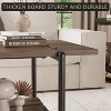 Coucheta 40 Inch Farmhouse Coffee Table with Storage Shelf, Durable Steel Frame, Multi-functional, Easy Assembly - 4 of 4