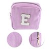 Unique Bargains Letter E Pattern Makeup Bag 1 Pc - 4 of 4