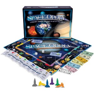 Late For the Sky Space-Opoly Monopoly Board Game - 1 of 3