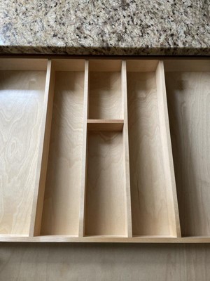 Rev-A-Shelf - 4WUT-3SH Large Short Wood Cabinet Drawer Utility Tray Insert