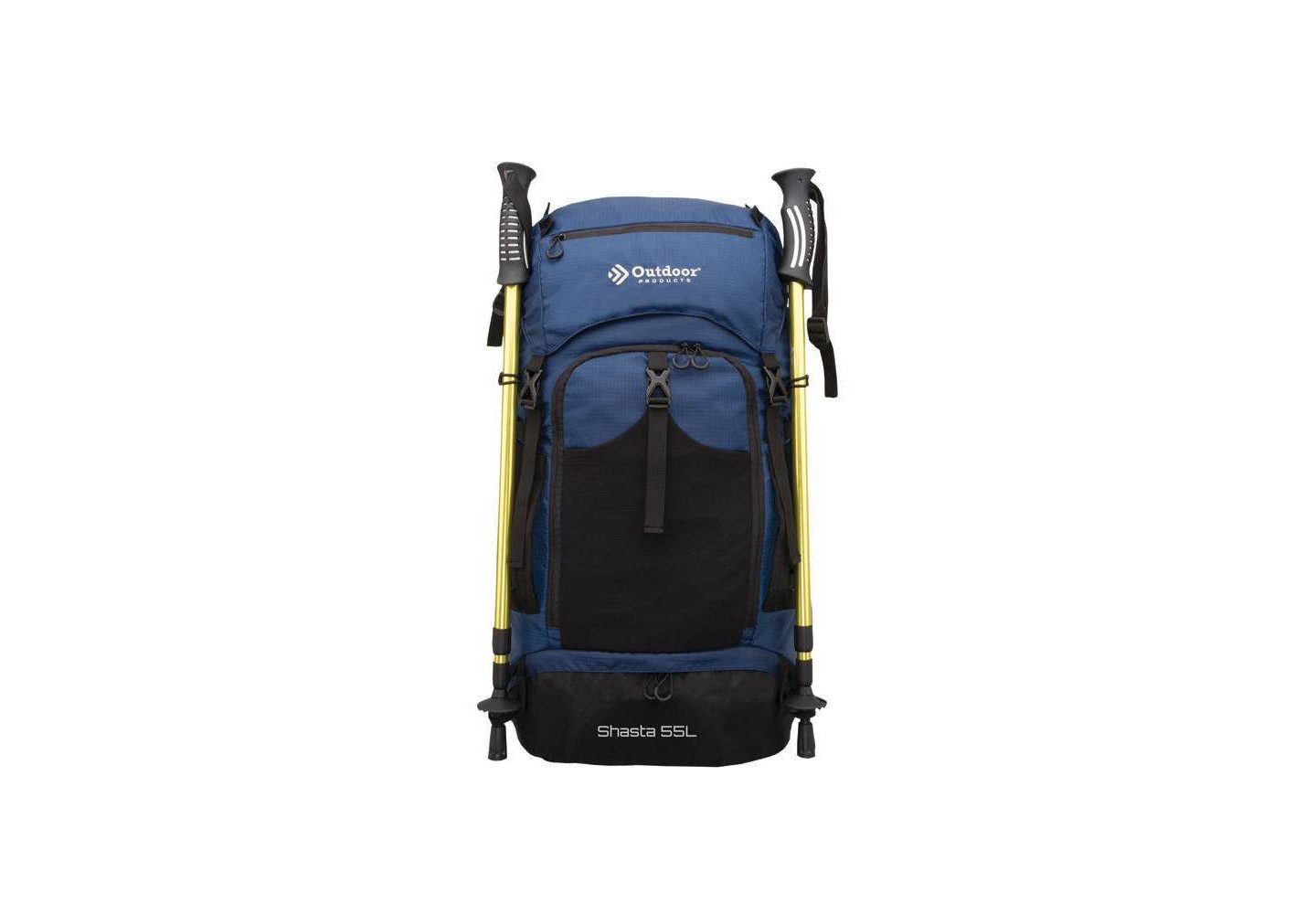 Рюкзак Outdoor Products Shasta 55L Technical Frame - Navy Blue, цвет: Тёмно-синий — фото 8