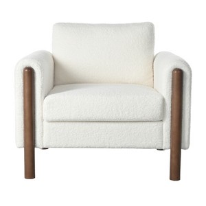 Christopher Knight Home Chester Modern Indoor Oversized Teddy Frabic Upholstered Club Chair - 1 of 4