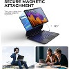 Dexnor Keyboard Case for Samsung Galaxy Tab S10 FE/S9 FE 5G 10.9"/S9 11" Case with Keyboard Magnetic Floating Cantilever Stand Multi-Touch - 3 of 3