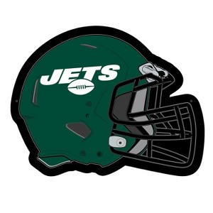 Evergreen Ultra-Thin Edgelight LED Wall Decor, Helmet, New York Jets- 19.5 x 15 Inches Made In USA - 1 of 4