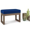 Small Madison Footstool Ottoman Bench - WyndenHall - 2 of 4