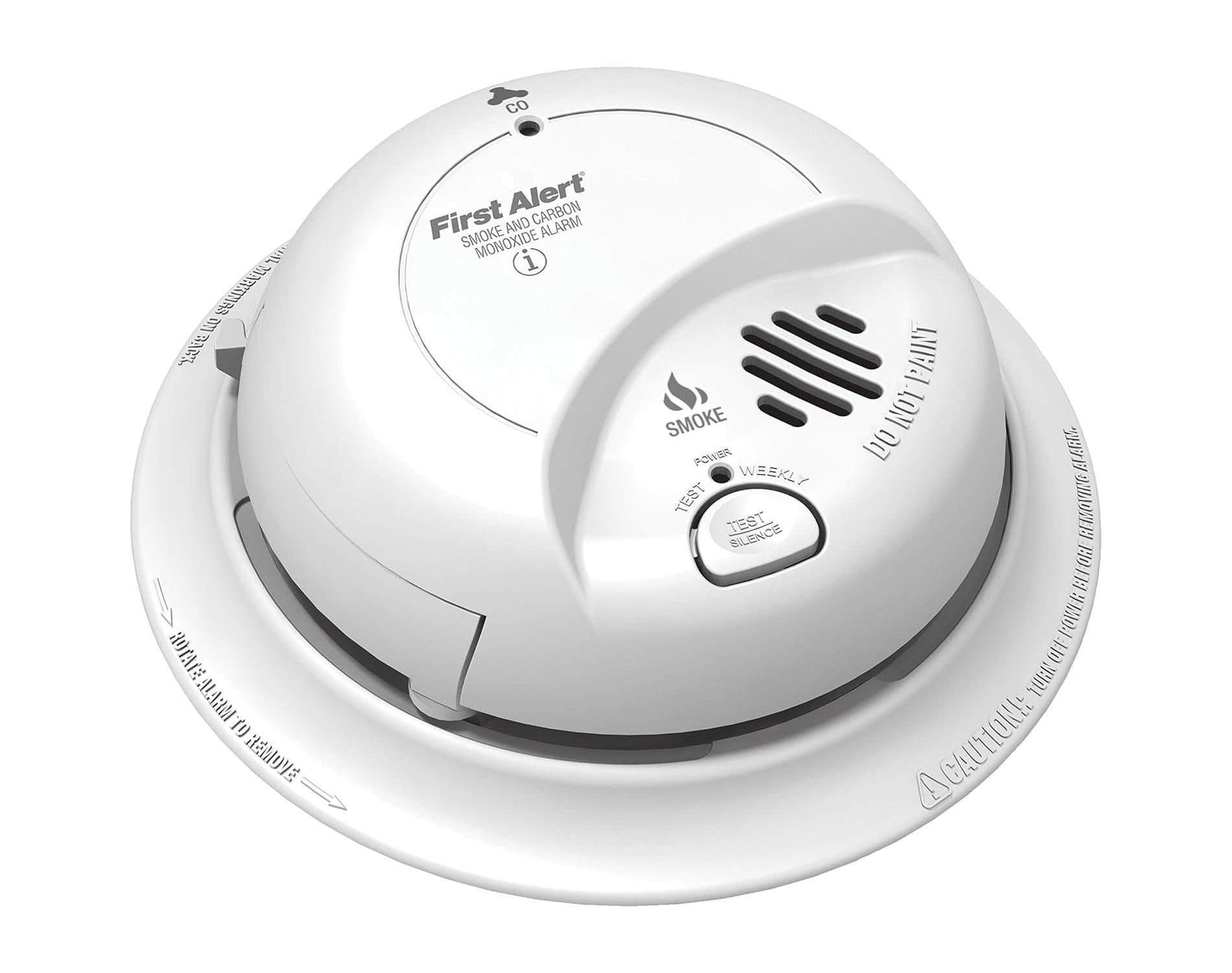 First Alert BRK SC-9120B Hardwired Smoke and Carbon Monoxide (CO) Detector with Battery Backup