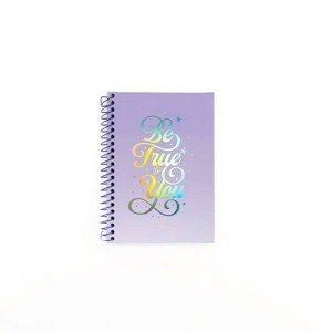 Be Rooted 5"x7" Journal 160 Pages Be True to You Lavender - 1 of 4