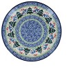 Blue Rose Polish Pottery Ceramika Artystyczna Dessert Plate - 2 of 3
