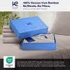 Kickoff Home Viscose from Bamboo Sheets Set 300 Thread Count 100% Organic Bamboo Viscose Cooling Bedding Sheets Hot Sleepers, Flat, Fitted, Pillowcase - 2 of 4