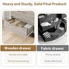 4-Drawer Dresser for Bedroom, Slim Vertical Chest of Drawers with Metal Legs, Space-Saving Cabinet for Small Apartments, Nursery, Closet - 4 of 4