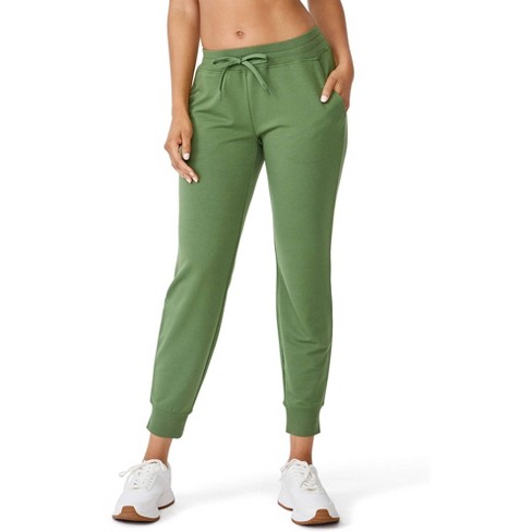 Jockey Women s French Terry Jogger 3xl Military Green Target