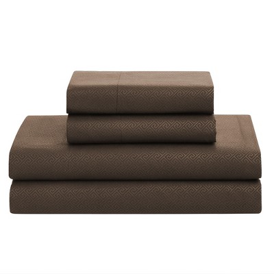 Queen Chocolate Down Alternative Microfiber Bed in a Bag Set