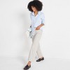 Lands' End Women's High Rise Patch Pocket Chino Crop Pants - 4 of 4