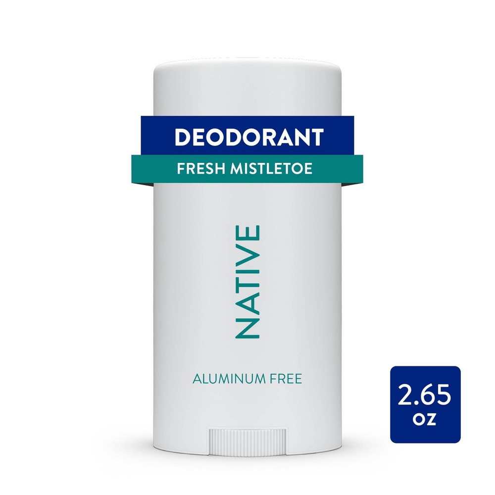 Photos - Deodorant Native Limited Edition Aluminum Free Holiday  - Fresh Mistletoe - 2.65oz 