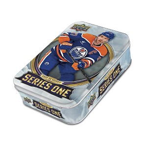 2025-26 Upper Deck NHL Series One Hockey Trading Card Tin - 1 of 3