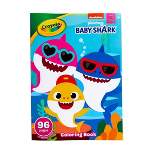 Crayola 96pg Baby Shark Coloring Book with Sticker Sheet