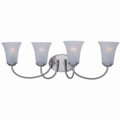 Maxim Lighting Logan 4 - Light Vanity in  Satin Nickel